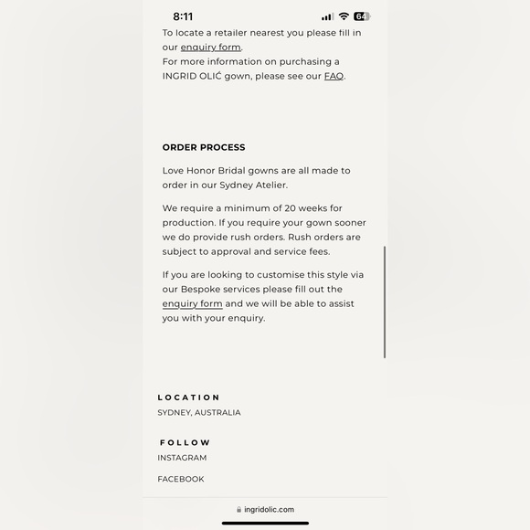 Ingrid Olić Rosalee wedding gown - Picture 6 of 9